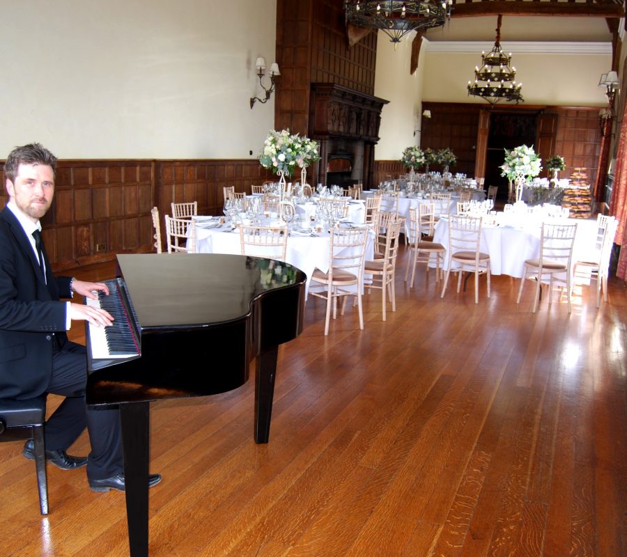 Wedding Pianist Layer Marney Tower Phillip Keith.